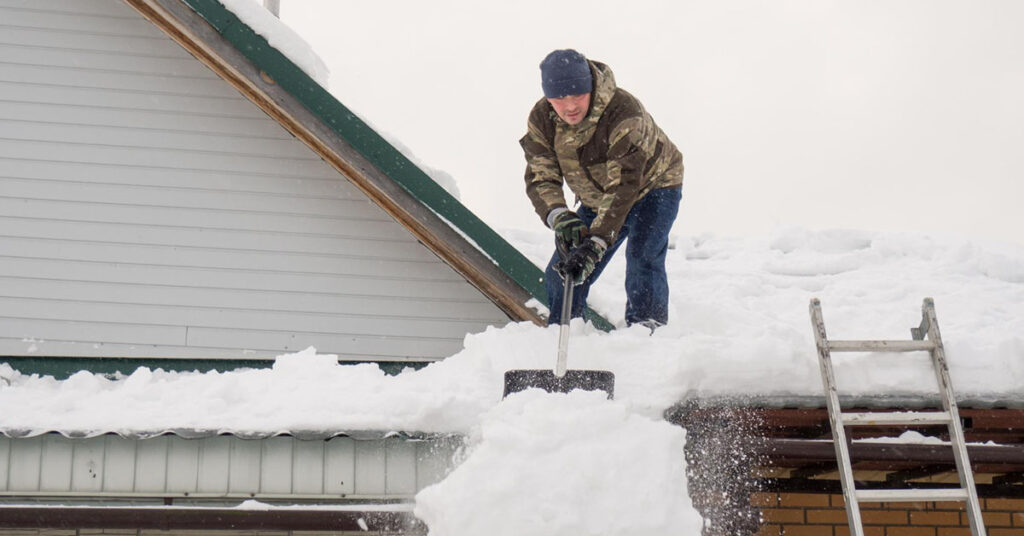 Does Roof Raking Prevent Ice Dams