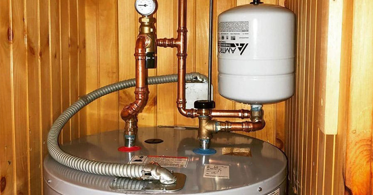 is an expansion tank required for a water heater