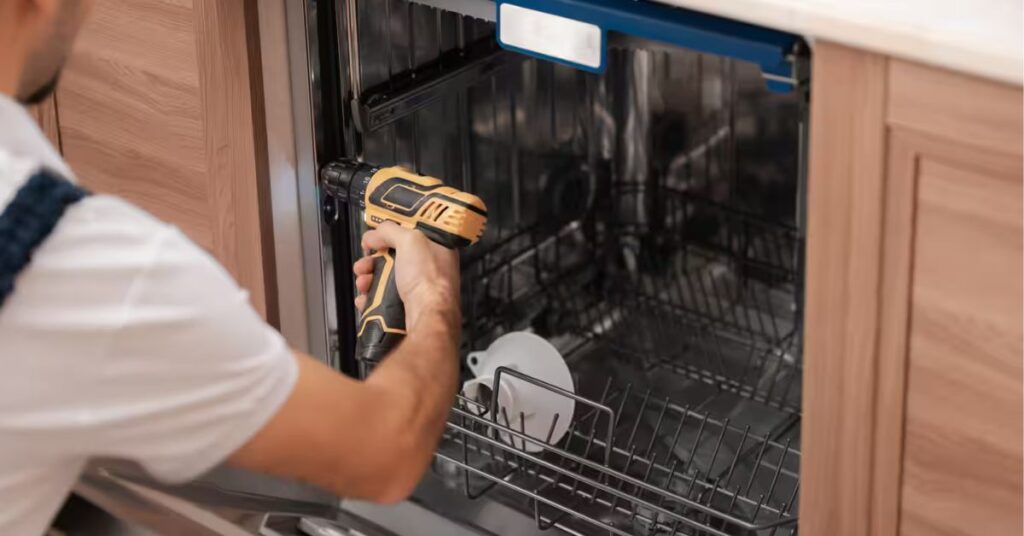 can a plumber install a dishwasher